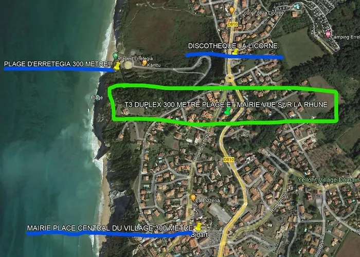 Canape Chez L'habitant, 300m Et Centre Du Village Bidart